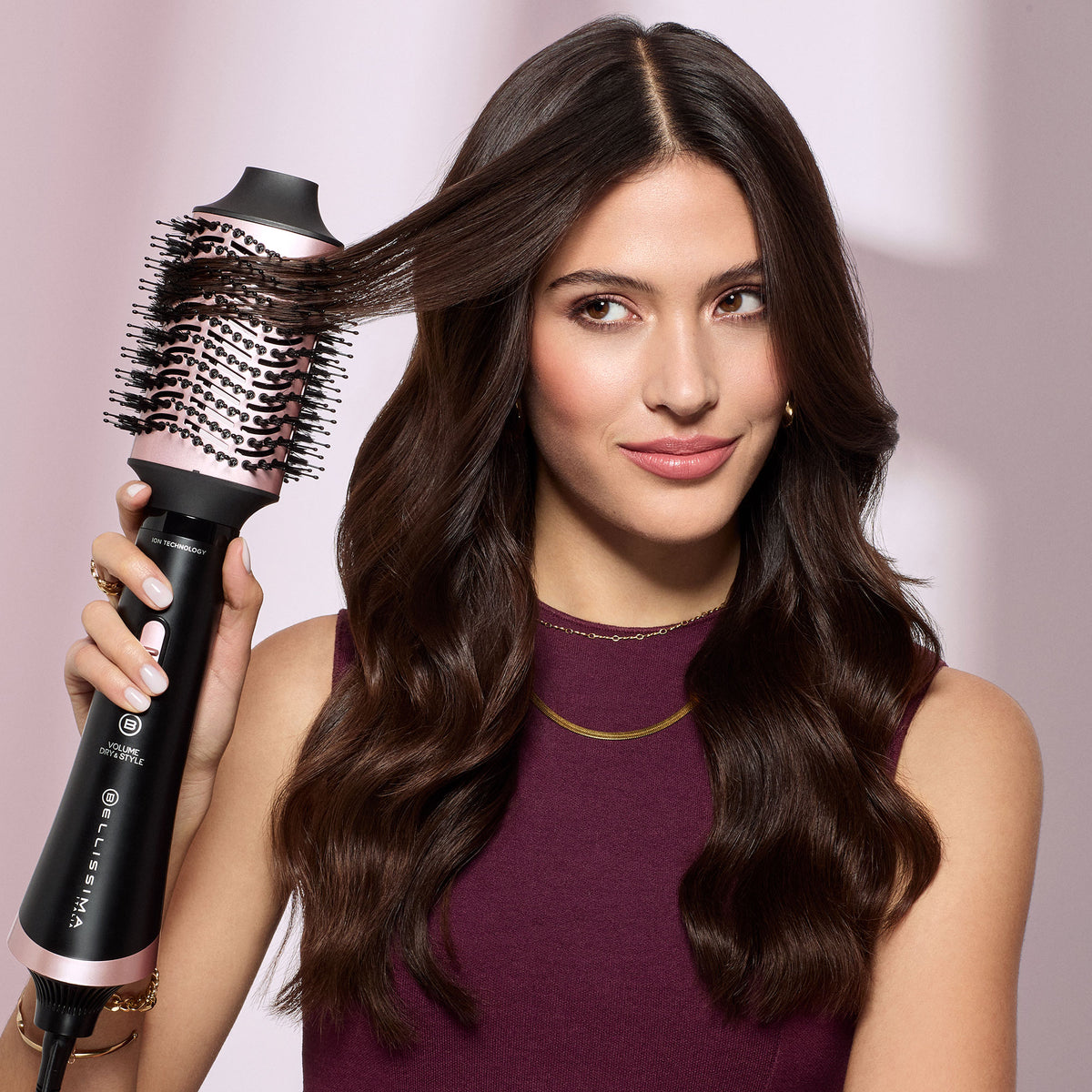 Cepillo de aire caliente Volume Dry & Style