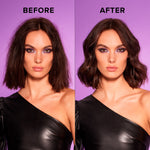 Kit de plancha de vapor con Ceramic Diamond & Keratin Cyber Glam® y plancha Beach Waves GT20 100 para ondas naturales o definidas