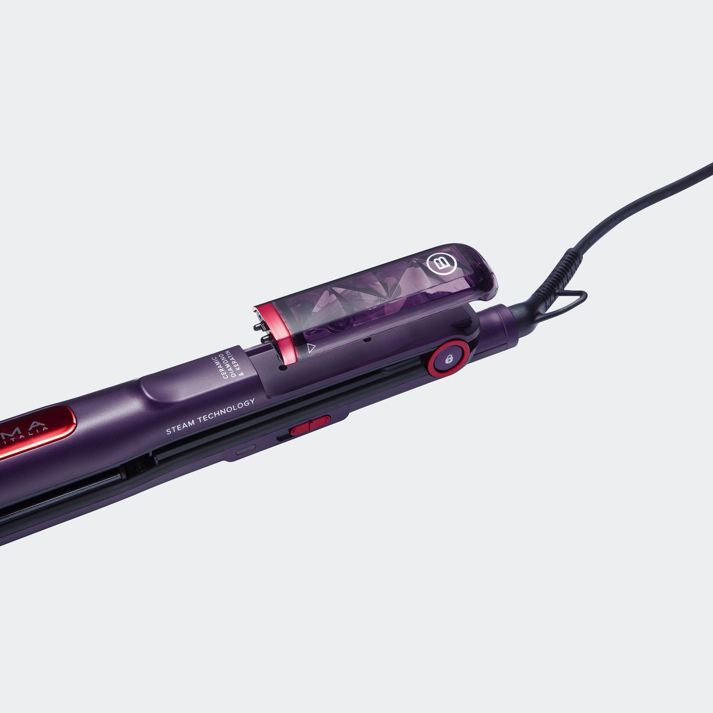 Kit de plancha de vapor con Ceramic Diamond & Keratin Cyber Glam® y plancha Beach Waves GT20 100 para ondas naturales o definidas
