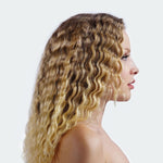 Kit de plancha de vapor con Ceramic Diamond & Keratin Cyber Glam® y plancha Beach Waves GT20 100 para ondas naturales o definidas