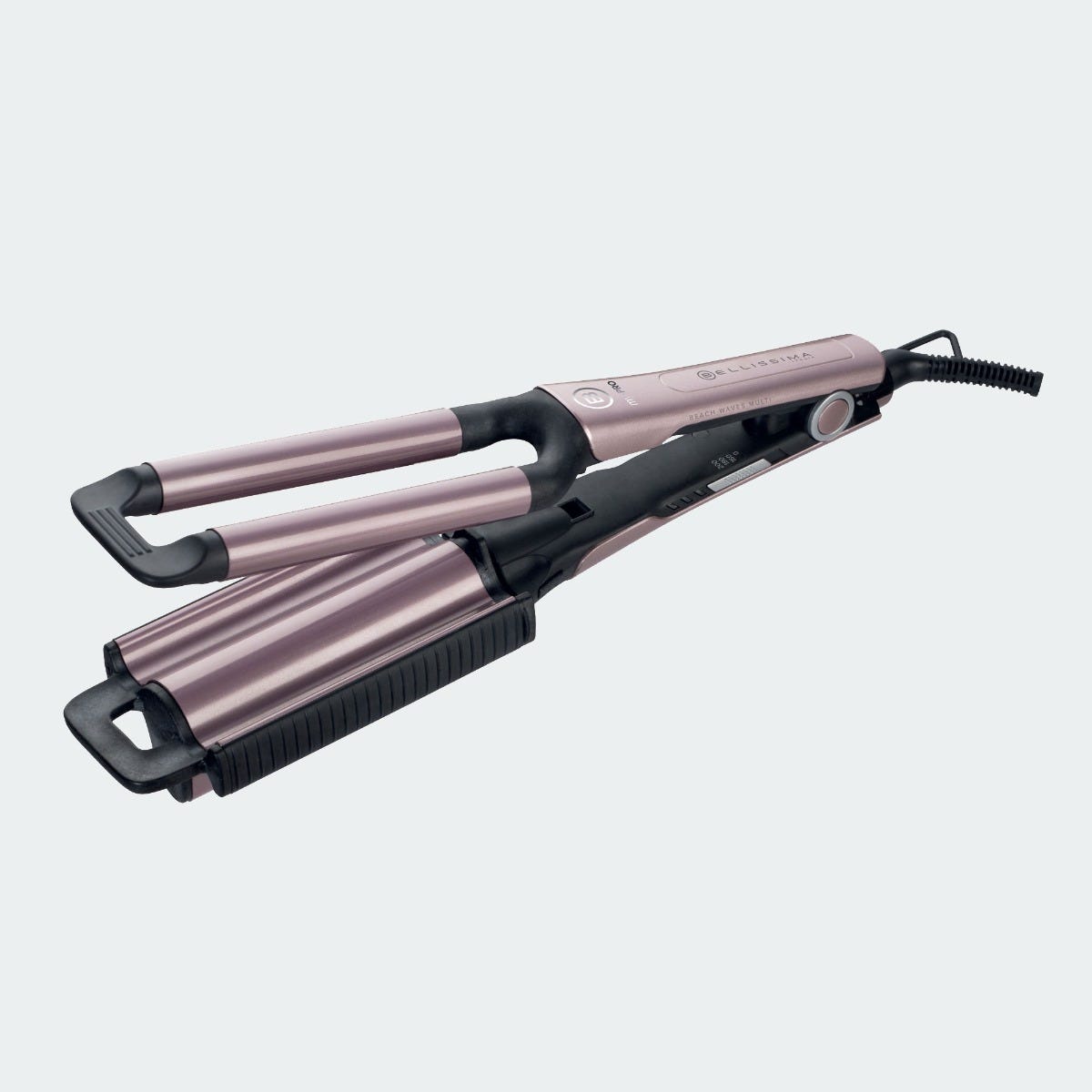 Kit de secador profesional con Ceramic Diamond & Keratin Cyber Glam® y plancha Beach Waves GT20 100 para ondas naturales o definidas.