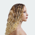 Kit de secador profesional con Ceramic Diamond & Keratin Cyber Glam® y plancha Beach Waves GT20 100 para ondas naturales o definidas.