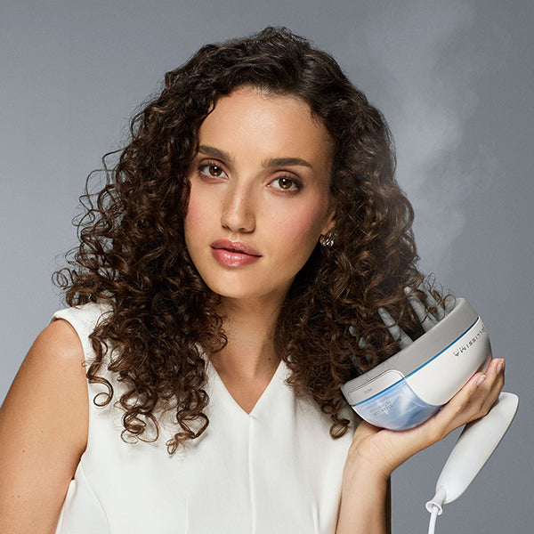  Mima y reaviva tus rizos con el vapor 