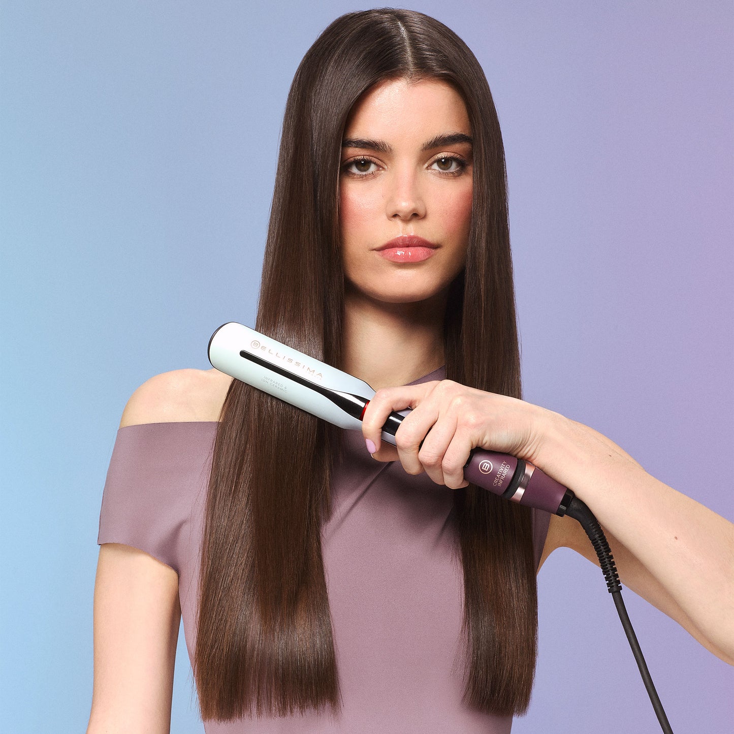 Plancha profesional de infrarrojos con Ion Ceramic Creativity Infrared Aurora