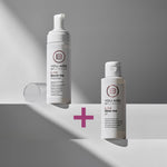 Kit de peinado para cabello rizado con mousse voluminizadora Boost Me Mousse y aceite iluminador Glow Me Oil