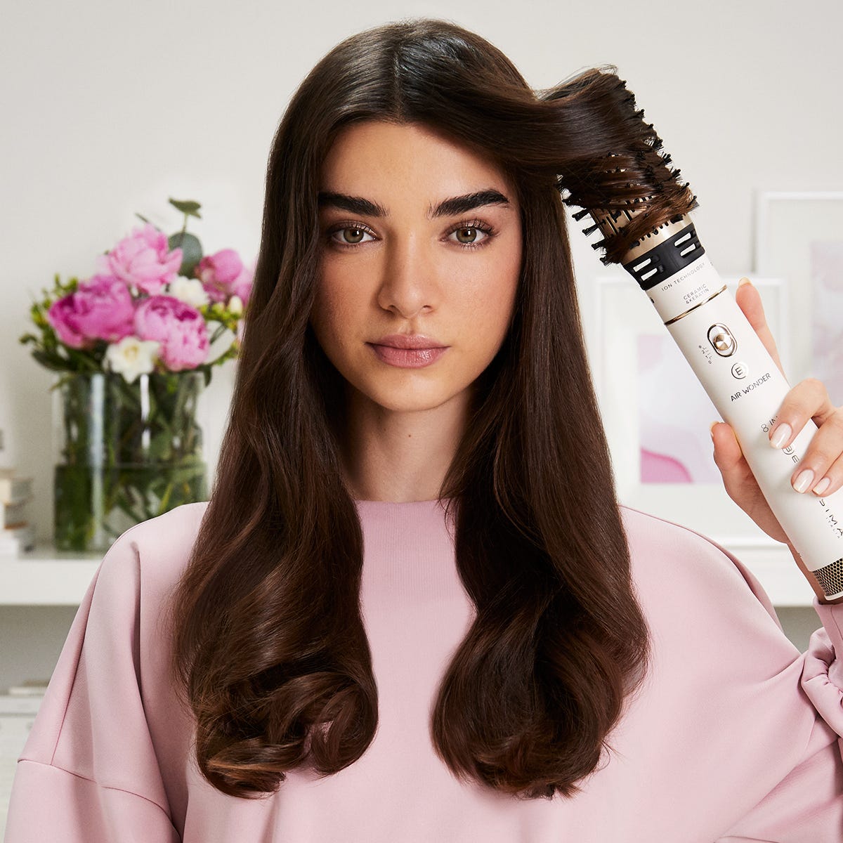 Cepillo Redondo Con Aire Cepillo De Aire Caliente Con Iones